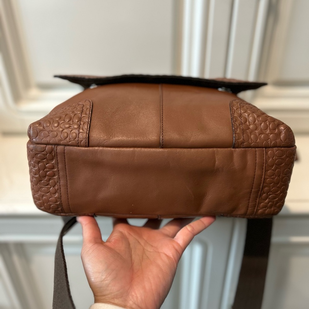 Coach messengers tan bag 74386 - Picture 5 of 7